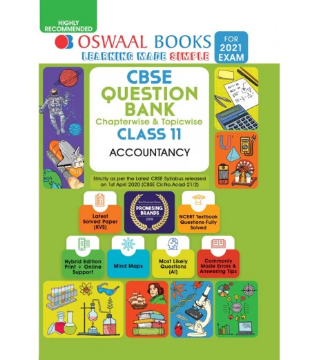 Oswaal CBSE Question Bank Class 11 Accountancy Chapter Wise and Topic Wise | Latest Edition CBSE Class 11 - SchoolChamp.net